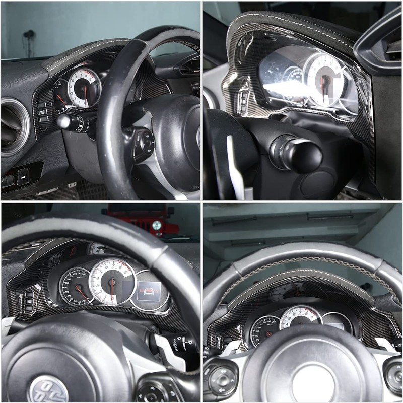 Dash board Instrument Panel Dial Trim Cover Frame for Subaru