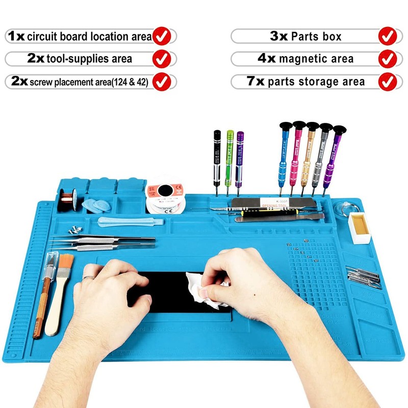 CLICK HELP Matte 30 cm x 45 cm aus antistatischem