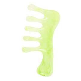 WOONEKY Unique Design Honeycomb Scalp Comb Gua Sha Massage Tool Relief Stress and Relax Scalp