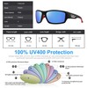 PUKCLAR Men's Polarised Sunglasses Driver's Glasses UV400 Protection Cat3 CE