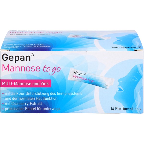 Nicht vorhanden Gepan Mannose to go, 14X5 ml LSE