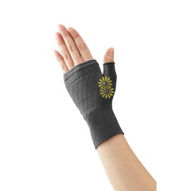 腱鞘サポーター 着圧磁気 メッシュタイプ 手首 磁気治療器 管理医療機器 男女兼用 着圧サポーター 血行サポート メッシュ素材 腱鞘炎ケア (ブラック, M)