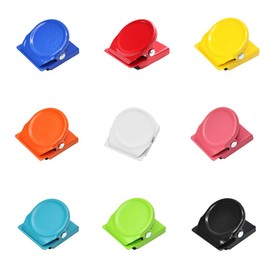 Green Magnetic Clip Strong Whiteboard Magnet Scratch Resistant Fridge Long Tail Clip for School Kitchen Room Office