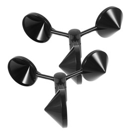 CAXUSD 2Pcs Anemometer Cup Sensor Durable Wind Measurement Device for Accurate Air Flow Monitoring for Agricultural and Direction Measurement