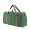Canvas Wide Mouth Tool Storage Bag with Adjustable Shoulder Strap