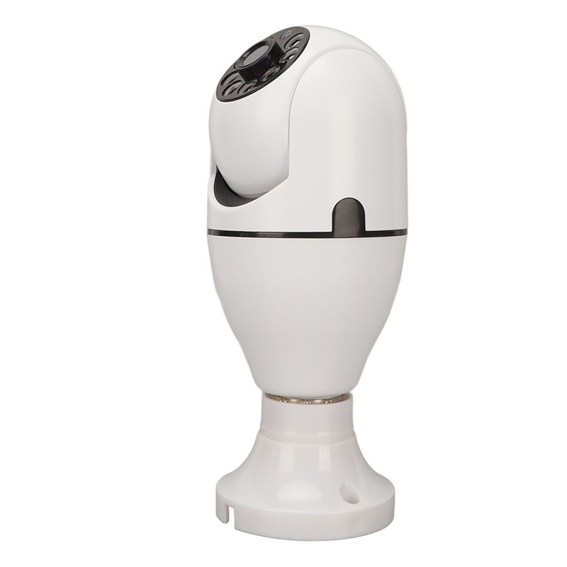 Light Socket Security Camera 1080P Wireless 2.4GHz WiFi Home Security