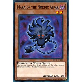 Yu-Gi-Oh!! - Mara Of The Nordic Alfar - Lehd-Enb08 - Common - 1St Edition - Legendary Hero Decks - Aesir Deck