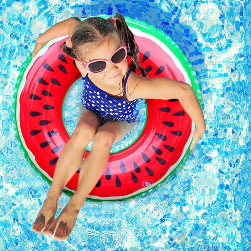 HappyHome Float Ring for Kids, Watermelon, Kids, Baby, Float, Fruit