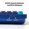 Keychron Q7 Wired Custom Mechanical Keyboard, 70% Layout QMK/VIA Programmable