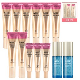 Home Shopping's latest AHC AM Ampoule Core Lifting 40ml 8+12ml 3+2 samples+2 Ocean Water Ampoulegels / 홈쇼핑 최신상 AHC 아이크림 앰플인 코어 리프팅 40ml 8개+12ml 3개+샘플2개+오션워터앰플젤2개