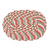 CAIT CHAPMAN HOME COLLECTION Festive Braided Woven 12"x18" Oval Holiday