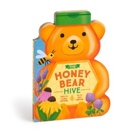 The Honey Bear Hive - Yummy and Educational Unique Bear Shaped Board Book for Young Children