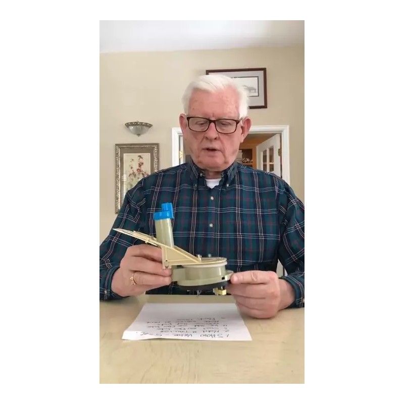 NUFLUSH Toto 3.25 in. One Piece Counter Balanced Flush Valve