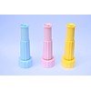 3 Pack Heavy-Duty Polymer Adjustable Twist Hose Nozzle