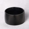 ZENSE - Black Titanium Steel Men's Ring ZR0164