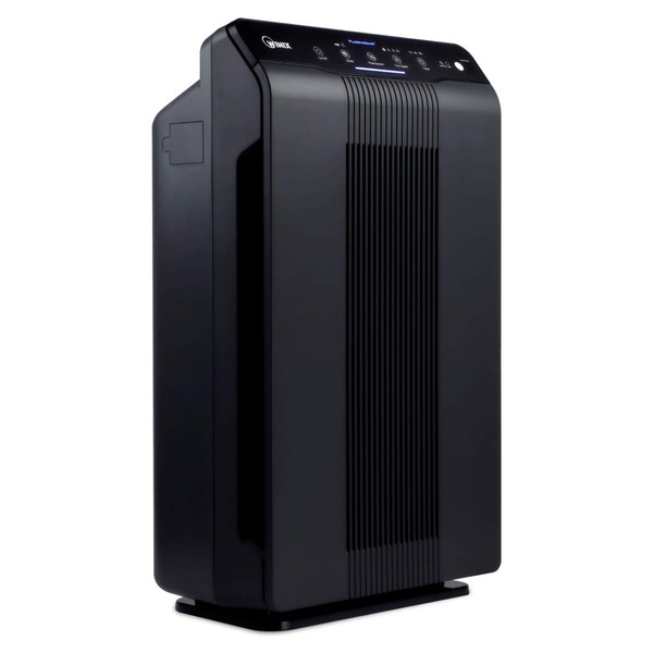 Winix 5500-2 Air Purifier with True HEPA, PlasmaWave and Odor Reducing Washable AOC Carbon Filter Medium , Charcoal Gray