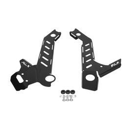 Compatible with KLX300R 2021-2024 KLX 300R Frame Guard Black Dirtbike Motorcycle Aluminum Frames Guards Side Protection Cover