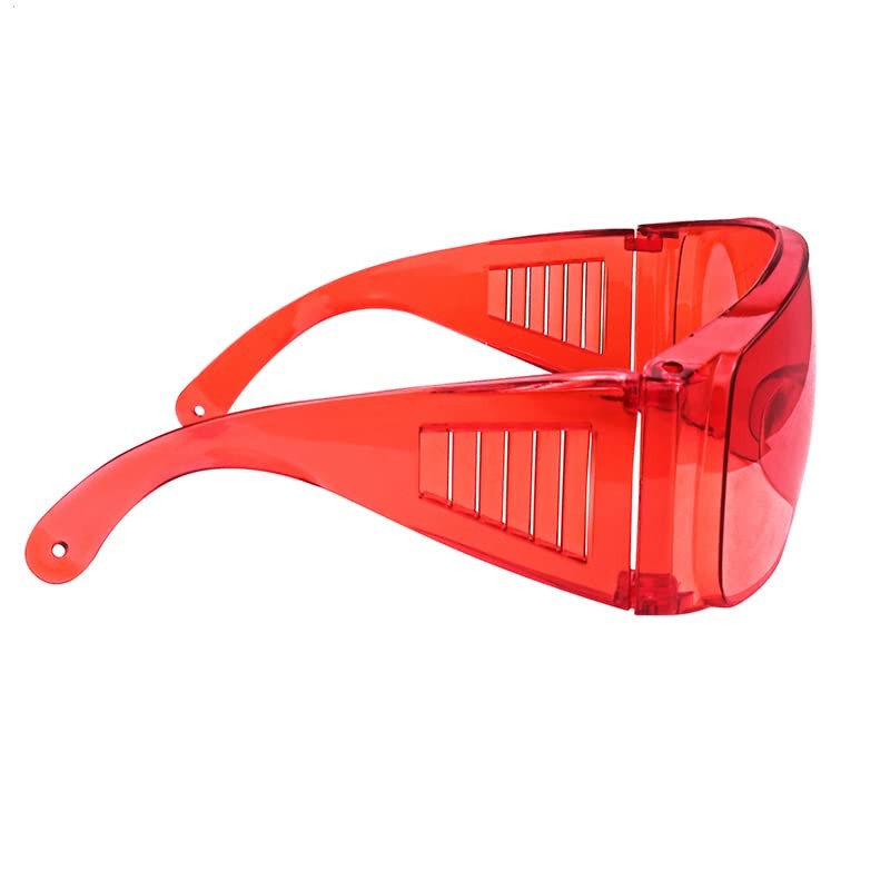 Calla Scorpio 2PCS Red Eye Protection Glasses Teeth Whitening Goggle