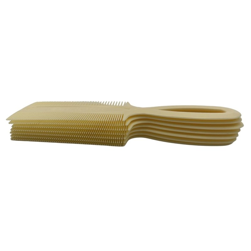 Comfort Axis Double-sided Fine Tooth Baby Comb, 6 Pack