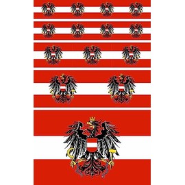 Daged Austria sticker card, 14 pieces, car, motorcycle, biker flag, vinyl 14 F