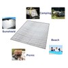 Fuzayylu Aluminium Sleeping Mat, Camping 200 x 100 cm, Camping