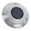 Solar Deck Lights Driveway Dock Lights 12 Led IP68 Waterproof