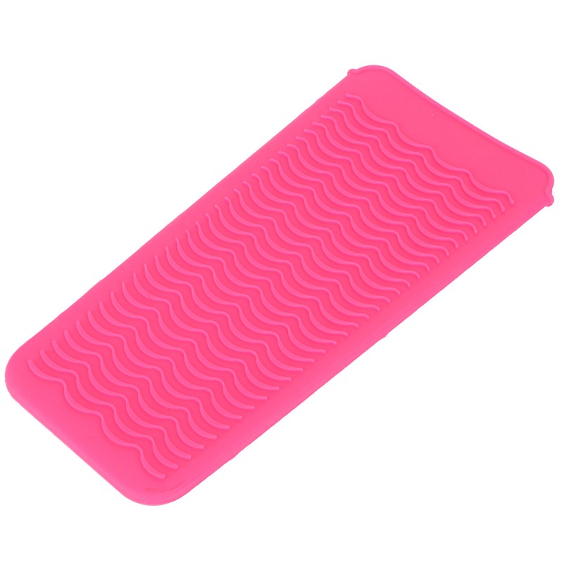 3Pcs Silicone Insulation Cover Heat Resistant Pouch for Hair Straightener