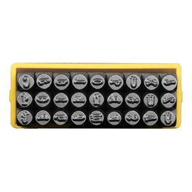 Ronyme Metal Stamping Tool Set Jewelry Craft Stamping DIY Projects Jewelry Making Tools for Aluminum, Type B