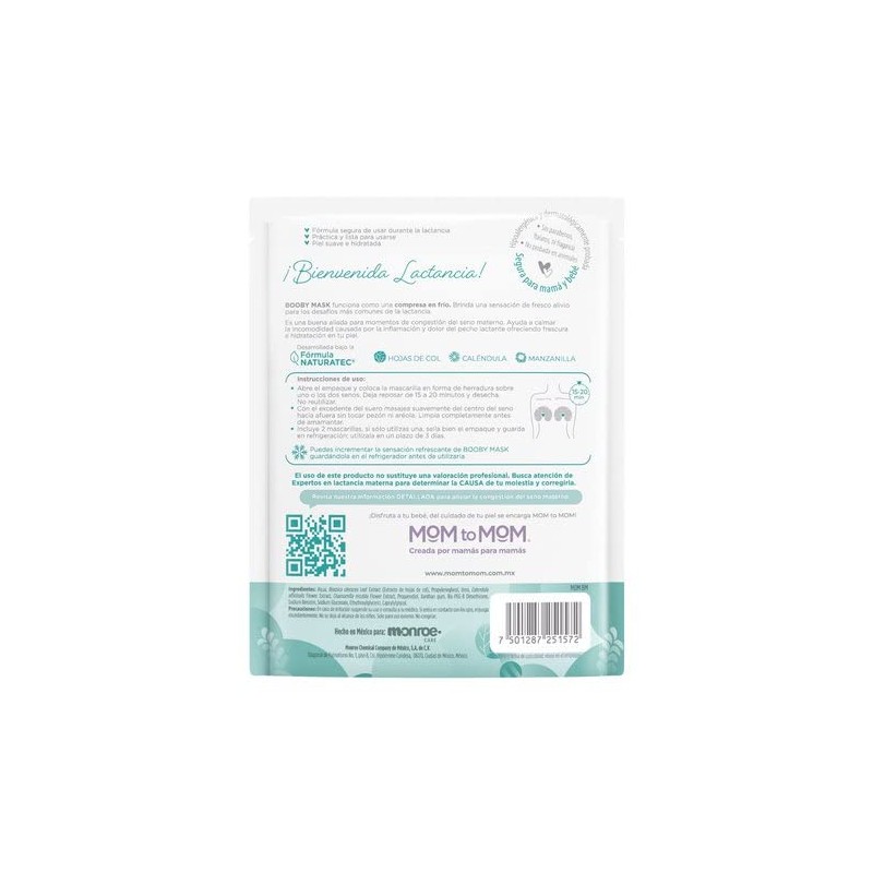 MOM to MOM Kit 2 Booby Mask mascarilla de tela