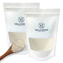 Hello Green Domestic Astragalus Powder 500gX2 (Pack) / 헬로우그린 국산 황기 분말 가루 500gX2(팩)