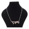 Patry Deluxe Collar Mapamundi Dije Viajero Mochilero Mapa Mundo Colgante