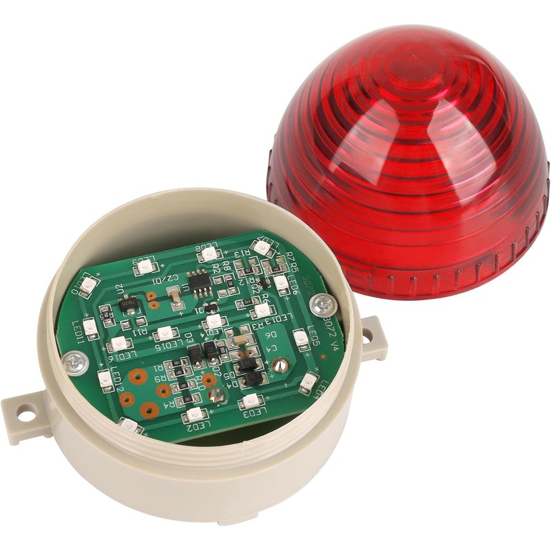 AC 110V Red LED Warning Light Bulb Signal Tower Lamp