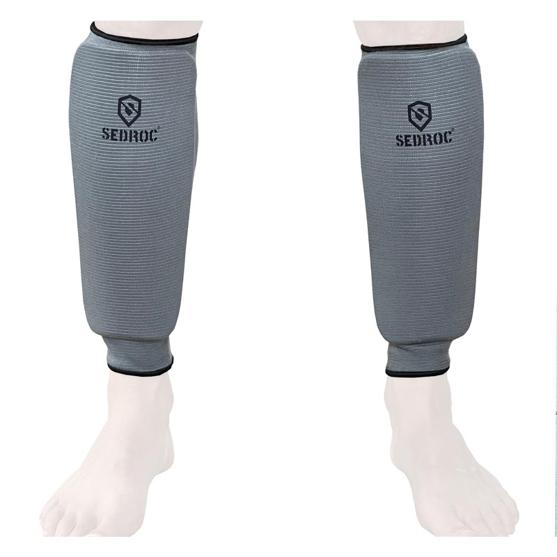 Sedroc Elite Padded Shin Guards Protective Leg Pads (Medium)