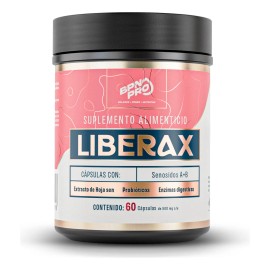 Laxante Natural Liberax BPN PRO  Fibra con Hoja de Sen, Probiticos, Enzimas Digestivas, Ciruela, Nopal y Papaya  Apoyo Digestivo, Limpieza Intestinal 