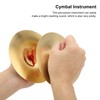 Crash Cymbal Brass Percussion Instrument Pair Teaching Tool Toy for