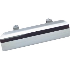 Biker's Choice Bikers Choice Chrome Fits Universal Heat Shield For 1 3/4 Inch Exhaust Pipes,