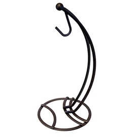 Southern Homewares Bronze Finish Metal Banana Holder Countertop Rack & Hanger, Durable Fruit Stand for Kitchen Storage
