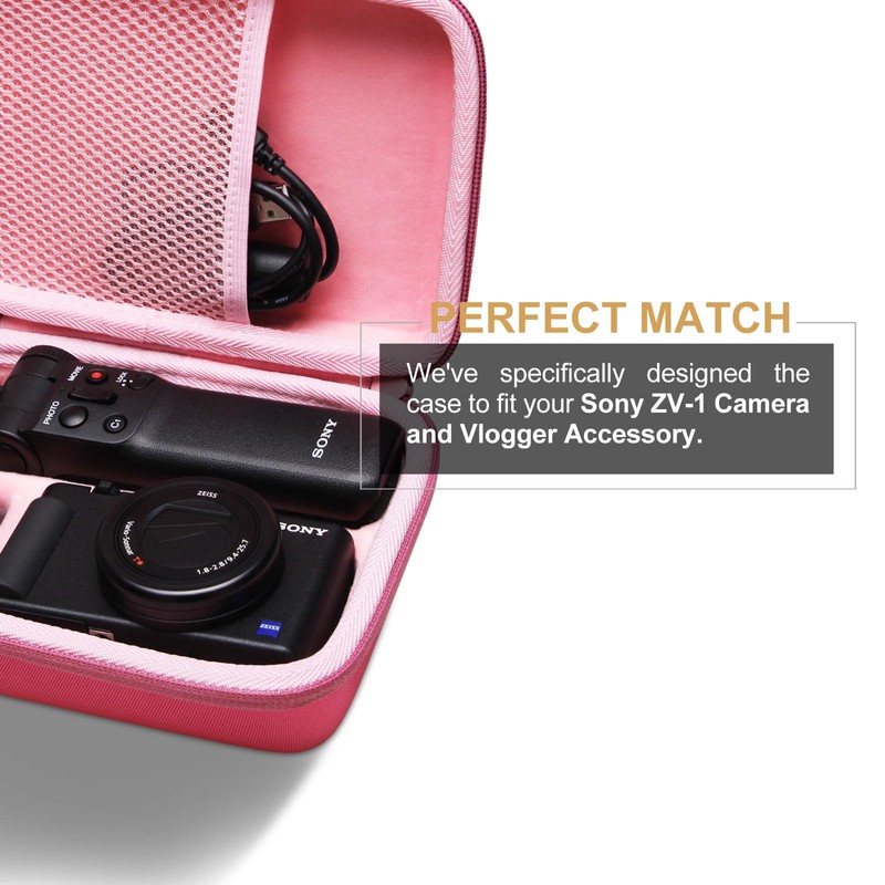 L LTGEM Camera Case Compatible with Sony ZV-1F / ZV-1