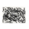 ALLCLEAN 3/16" x 1" Tri-Fold Rivets Assortment - 120Pcs,Black Tri-fold