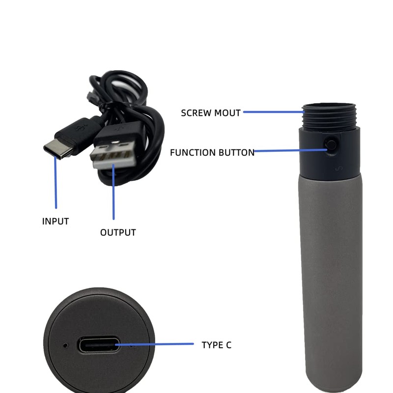 SATUMIKO Space Whip (7 Colors 23 Modes) Led Fiber Optic