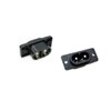 Aofan 2 Feet Male Plug IEC320 C8 Plug Device Plug