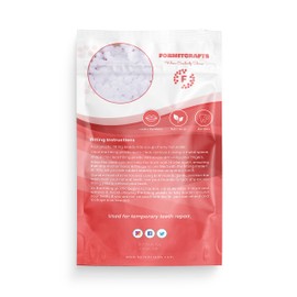 Thermoplastic Beads for Teeth Repair– for DIY Tooth Filling – Moldable Thermal Beads for – Ideal for Chipped, Cracked Teeth – Realistic and Durable (60 Grams)