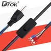 DROKING Power Cord Replacement Cord 18 AWG/0.82 mm 7A Current