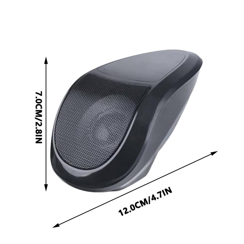 MACHSWON Waterproof Speaker Loudspeaker Music Audio Player for Motorcycle ATV
