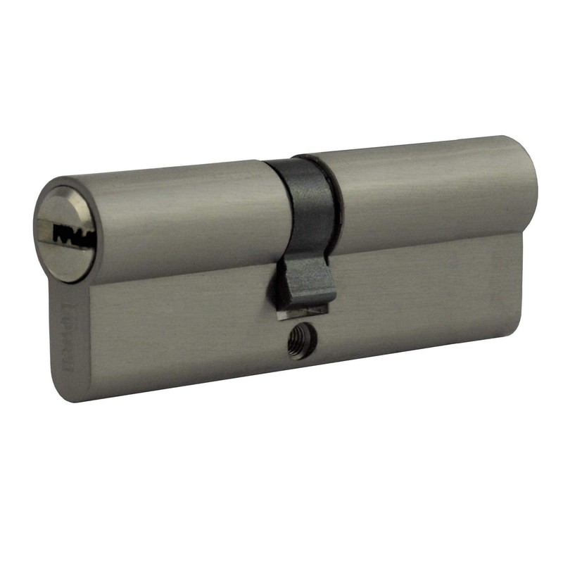 2x Profile Cylinder 85 mm 40/45 Simultaneous Locking Including 10
