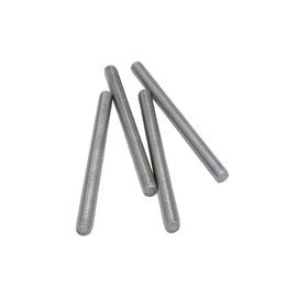 WEAXIO Pack of 10 M6 x 150 mm Threaded Rods, 304 Stainless Steel Long Threaded Screw, All Threaded Rod Bolts for Anchor Bolts Clamps Hanger U Bolts