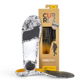 Currex HikePro sole – your new dimension of hiking. Dynamic performance insole for walking, hiking or walking. - Yellow -
