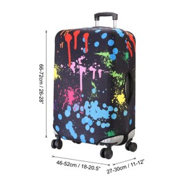 PATIKIL Luggage Covers, Fits 26-29 Inch Washable Suitcase Covers Protectors Scratch-Resistant Travel Luggage Covers for Suitcase Holiday Trips