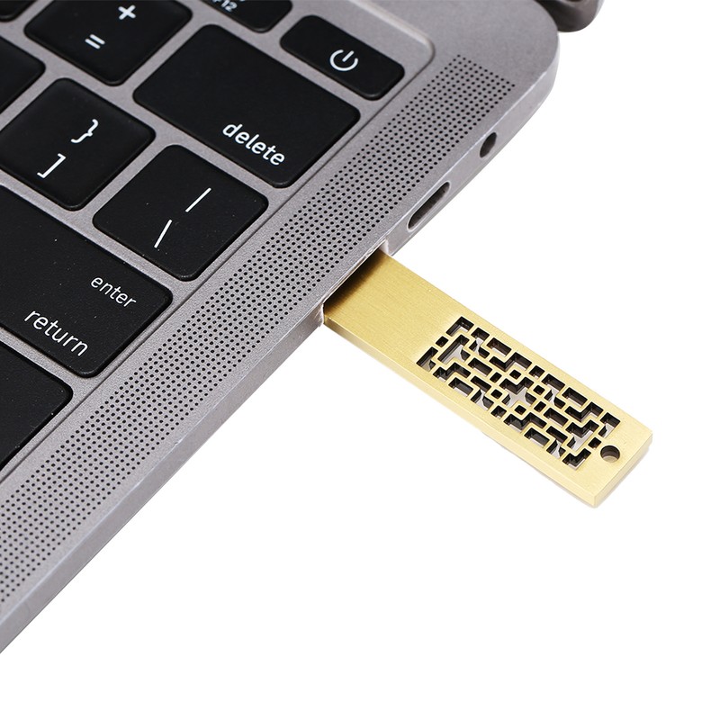 USB Flash Disk Portable Waterproof Metal 2.0 Drive Storage Memory