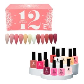 Gama 12 Piezas Colores Gel Esmalte Uv Semipermanente Elegir